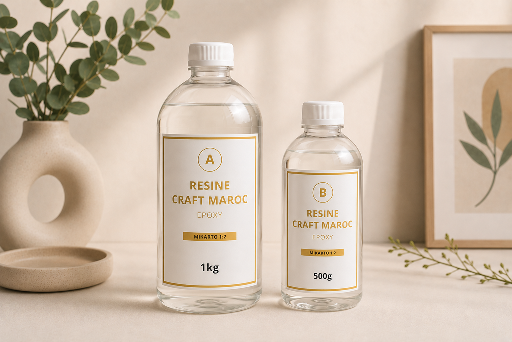 PACK 1 –Kit Résine Époxy Cristal – 1,5 kg