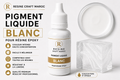 Blanc – Pigment Liquide pour Résine Époxy