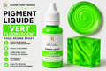 Vert Fluorescent – Pigment Liquide pour Résine Époxy