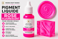 Rose Fluorescent – Pigment Liquide pour Résine Époxy